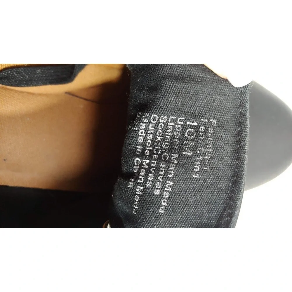 Steve Madden Men Black Tan Casual Sneakers‎ Low Top Lace Up Shoes 10M Office